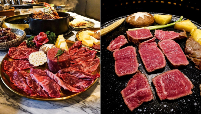 重點推介：1+韓牛西冷丨HK$328/150g菲力牛排丨HK$238/150g韓式醬油醃生蟹丨HK$198/150g